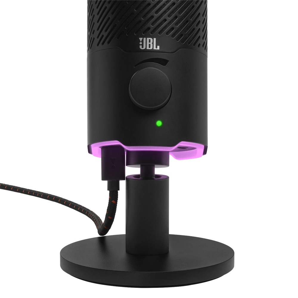 JBL Quantum Stream fekete streamer mikrofon