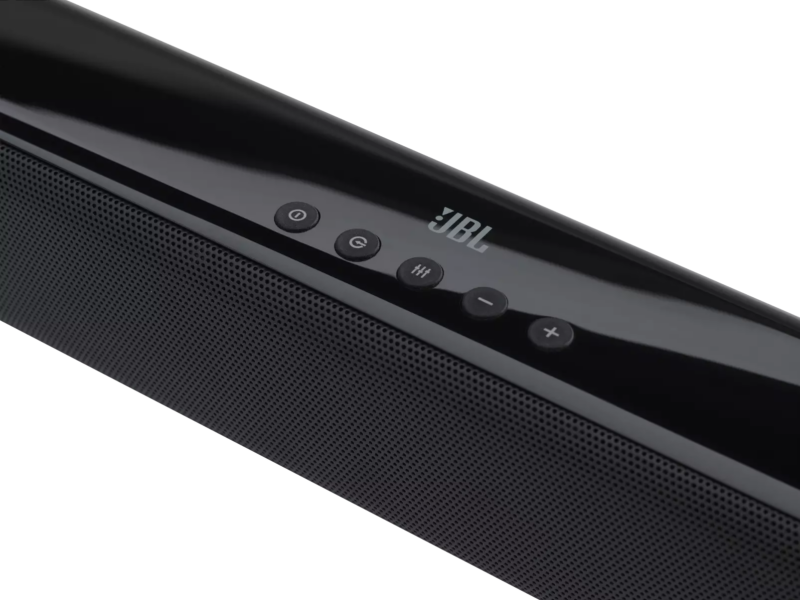 JBL SB170 vezeték nélküli mélysugárzóval fekete hangprojektor