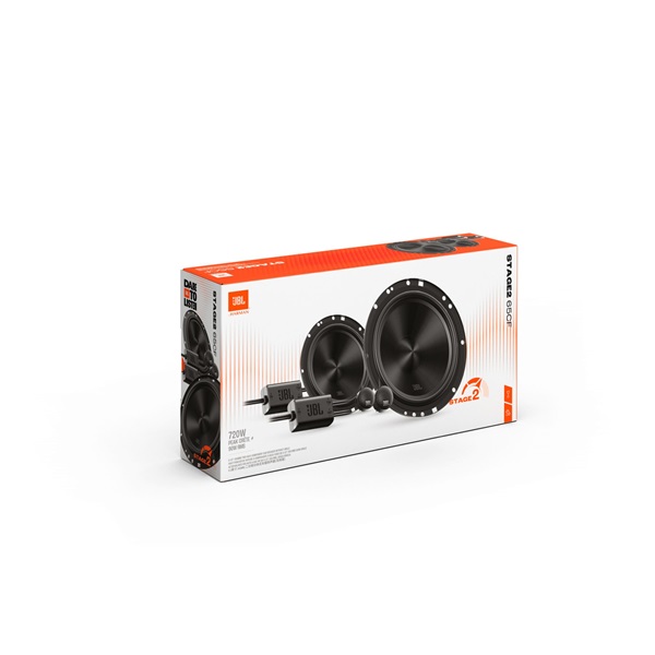JBL STAGE2 65CF 16,5 cm-es komponens hangszóró szett rács nélkül
