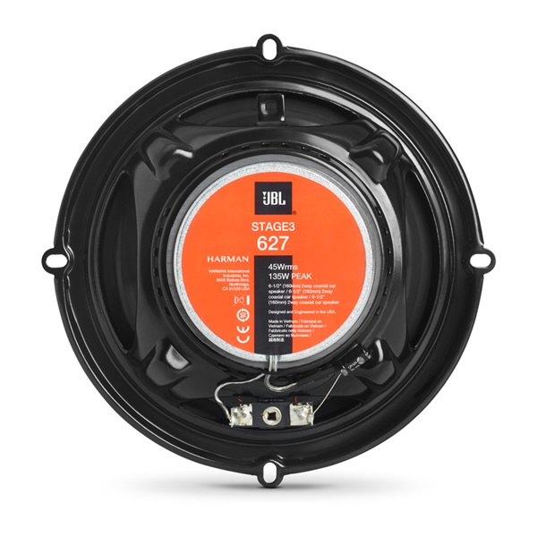 JBL STAGE3 627 16,5cm-es 2 utas koaxiális autós hangszóró pár