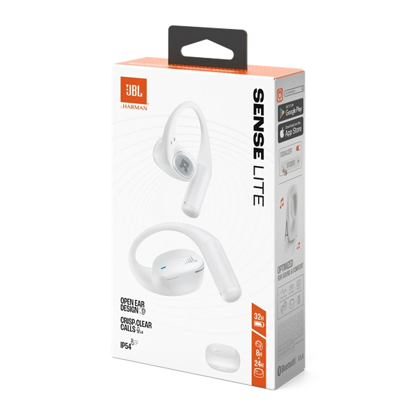 JBL Sense Lite True Wireless Bluetooth fehér Open-Ear fülhallgató