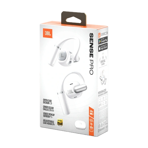 JBL Sense Pro True Wireless Bluetooth fehér Open-Ear fülhallgató