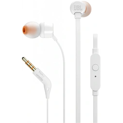 JBL T110WHTE fehér mikrofonos fülhallgató