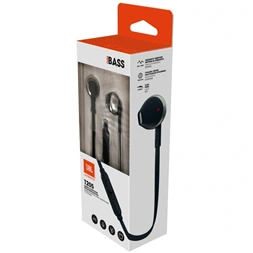JBL T205BLKE fekete mikrofonos fülhallgató