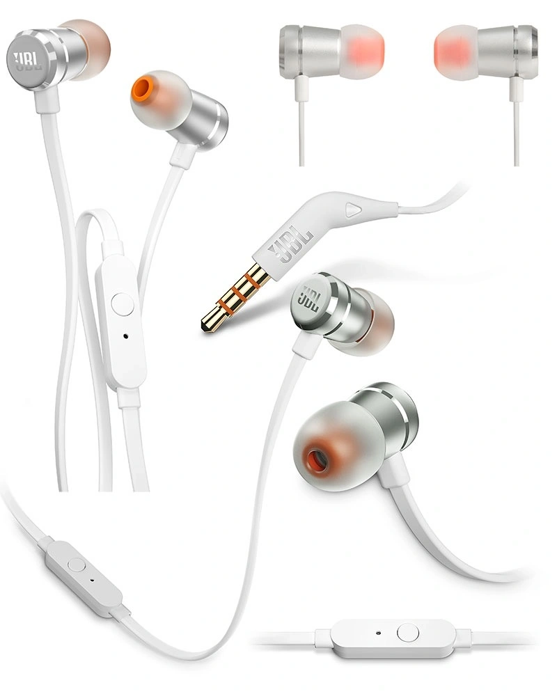 JBL T290SILE ezüst mikrofonos fülhallgató