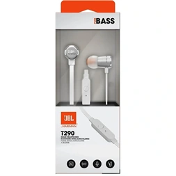JBL T290SIL ezüst fülhallgató