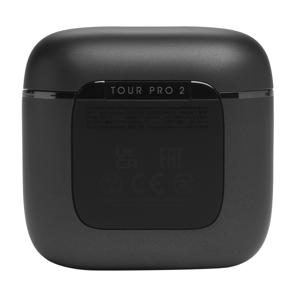 JBL Tour Pro2 True Wireless Bluetooth fekete zajszűrős fülhallgató