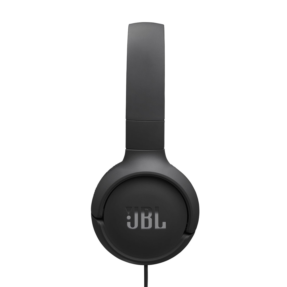 JBL Tune520C USB-C vezetékes mikrofonos fekete fejhallgató