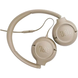 JBL Tune 530 USB-C vezetékes bézs fejhallgató
