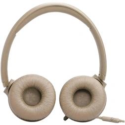 JBL Tune 530 USB-C vezetékes bézs fejhallgató