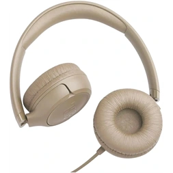 JBL Tune 530 USB-C vezetékes bézs fejhallgató