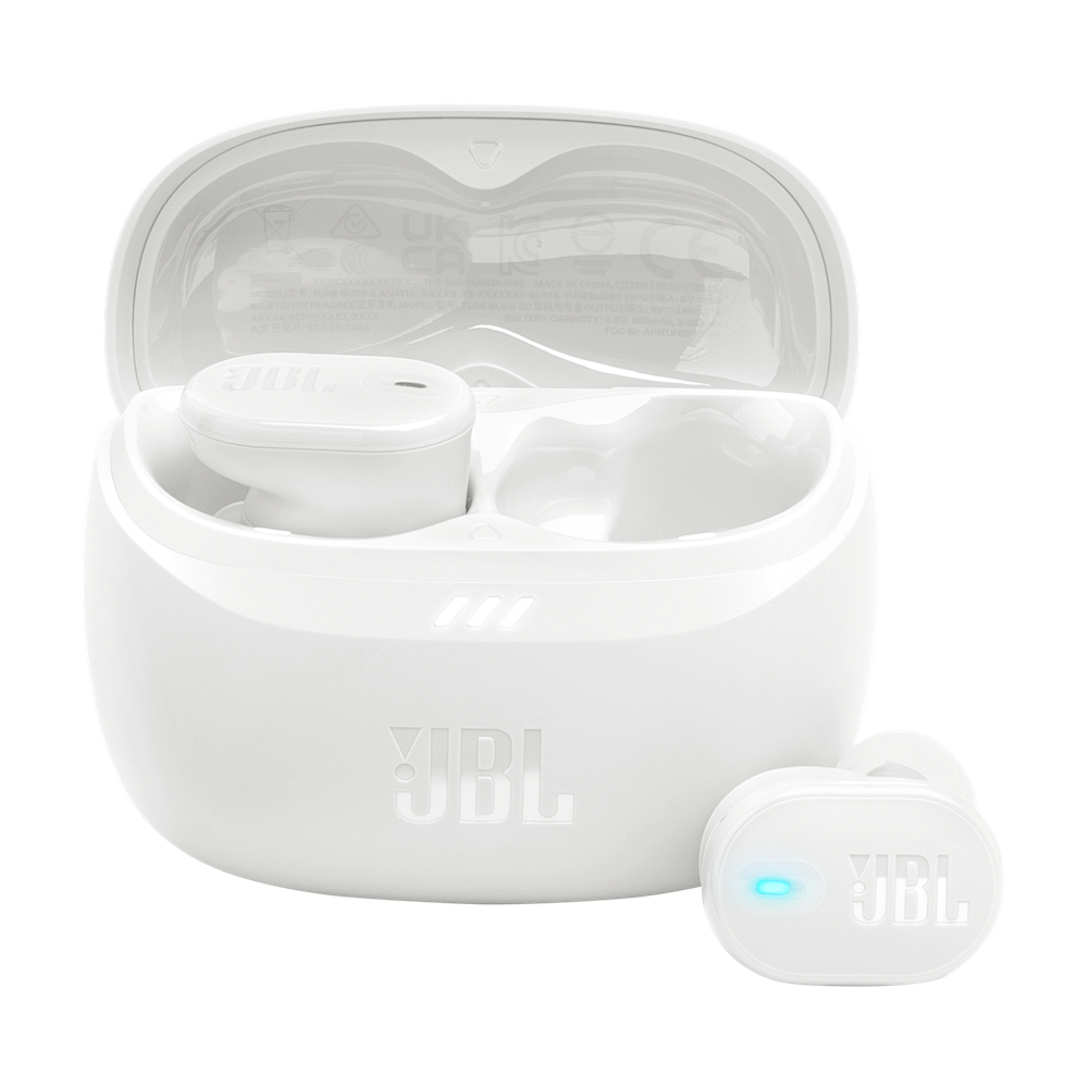 JBL Tune Buds 2 True Wireless Bluetooth zajszűrős fehér fülhallgató