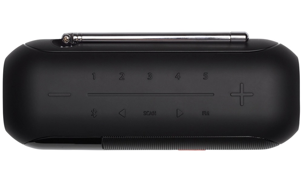 JBL Tuner2 fekete hordozható Bluetooth FM/DAB rádiós hangszóró