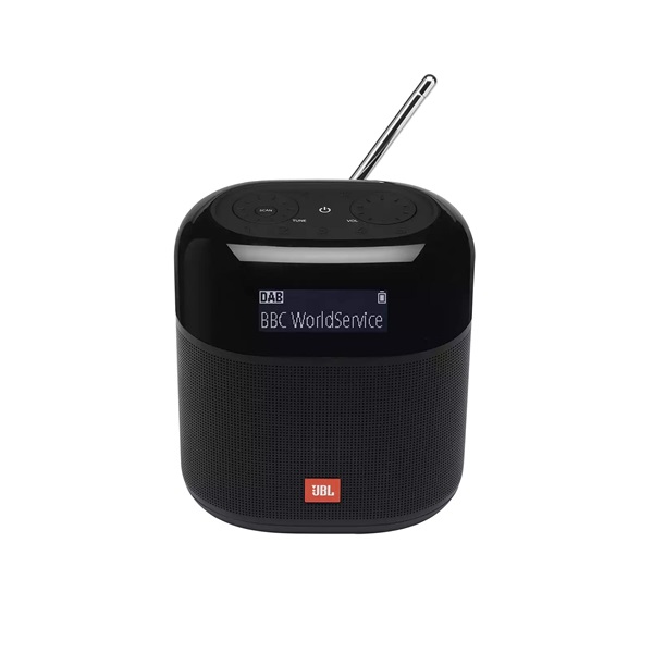 JBL TunerXL fekete hordozható Bluetooth FM/DAB rádiós hangszóró (Újracsomagolt)