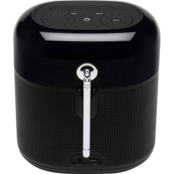 JBL TunerXL fekete hordozható Bluetooth FM/DAB rádiós hangszóró (Újracsomagolt)