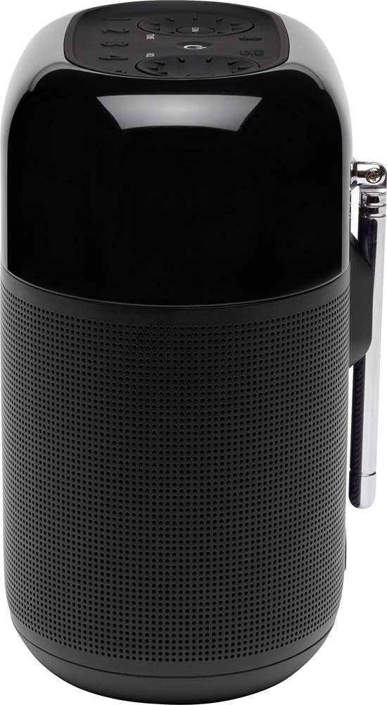 JBL TunerXL fekete hordozható Bluetooth FM/DAB rádiós hangszóró