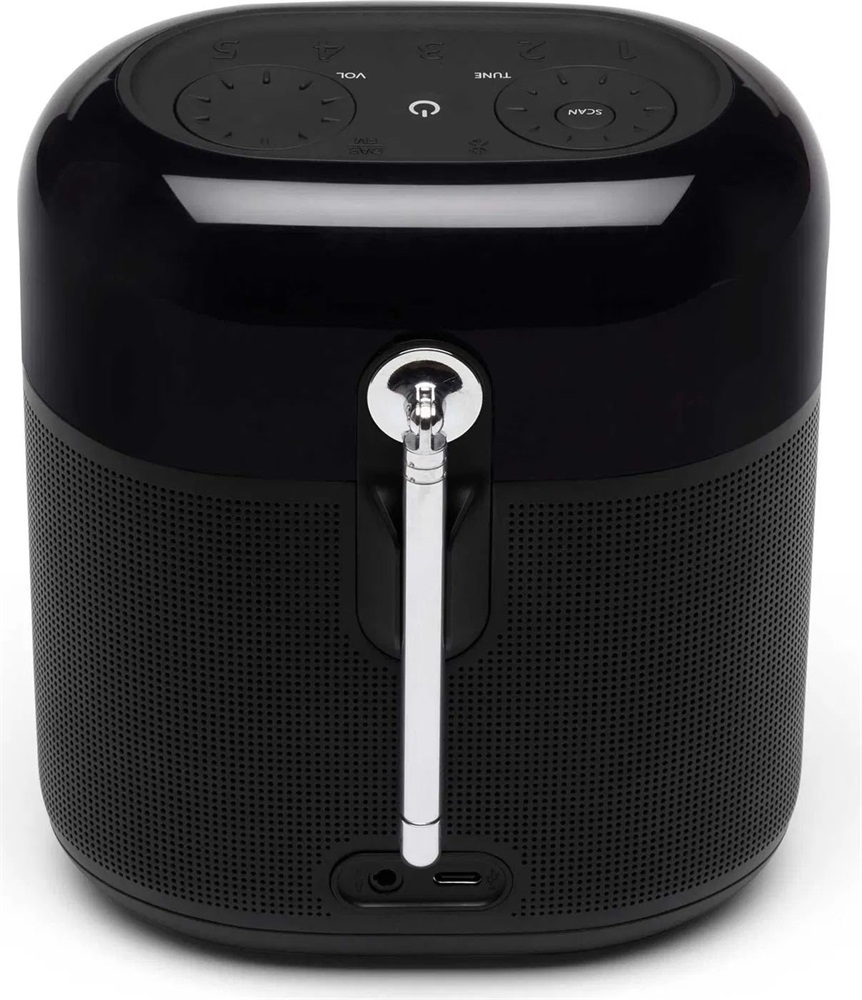 JBL TunerXL fekete hordozható Bluetooth FM/DAB rádiós hangszóró (tápadapter nem tartozék)