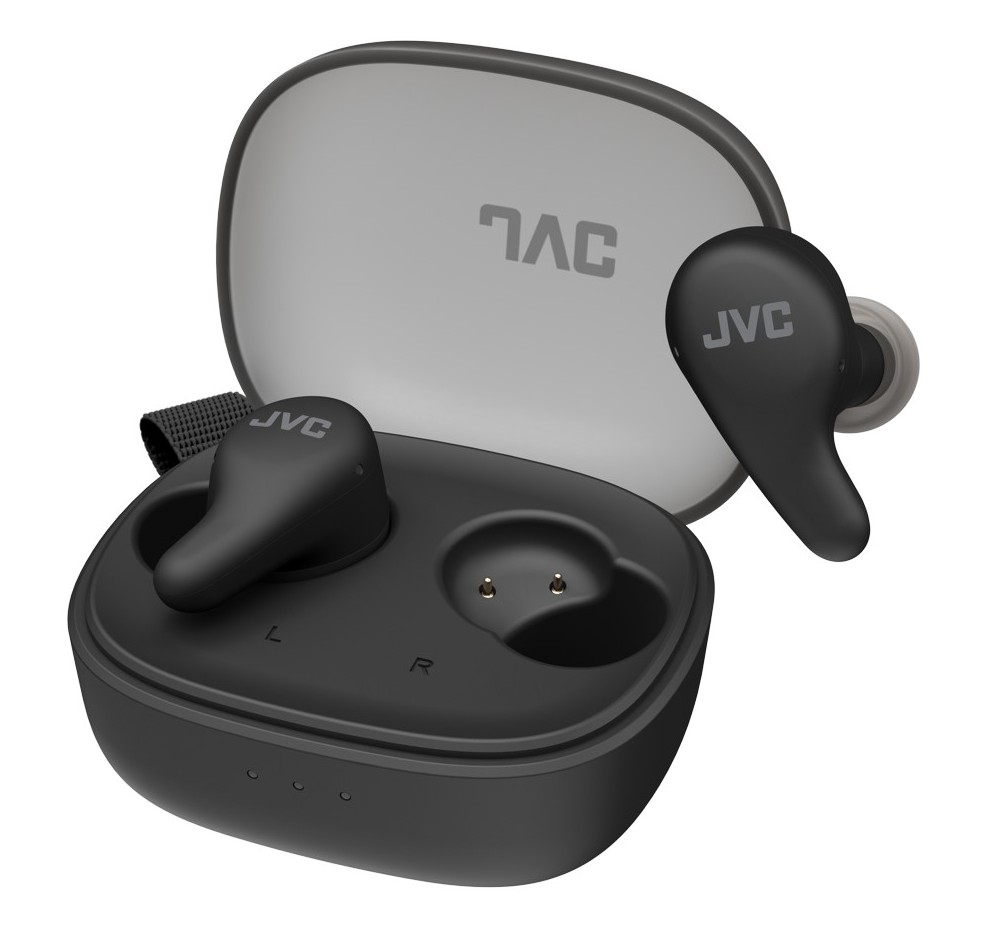 JVC HA-A23T-B True Wireless Bluetooth zajszűrős fekete fülhallgató