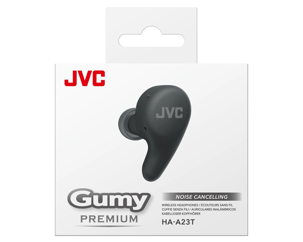 JVC HA-A23T-B True Wireless Bluetooth zajszűrős fekete fülhallgató