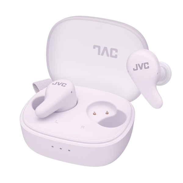 JVC HA-A23T-V True Wireless Bluetooth zajszűrős szőlő joghurt színű fülhallgató