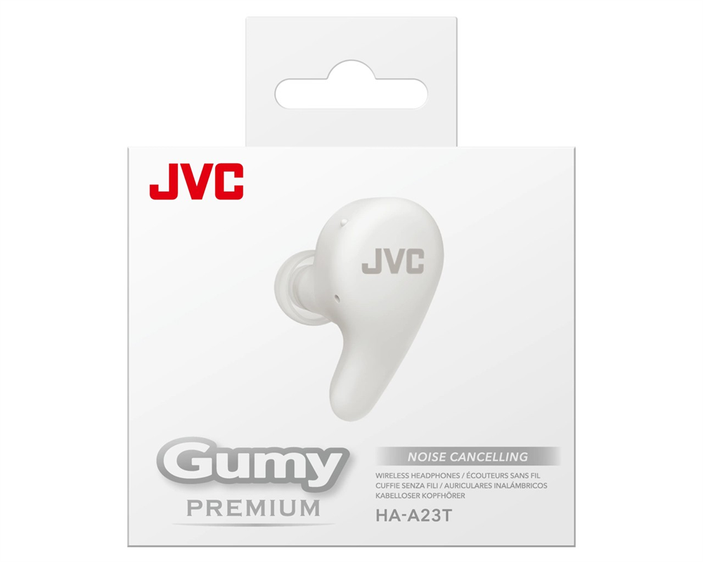 JVC HA-A23T-W True Wireless Bluetooth zajszűrős fehér fülhallgató