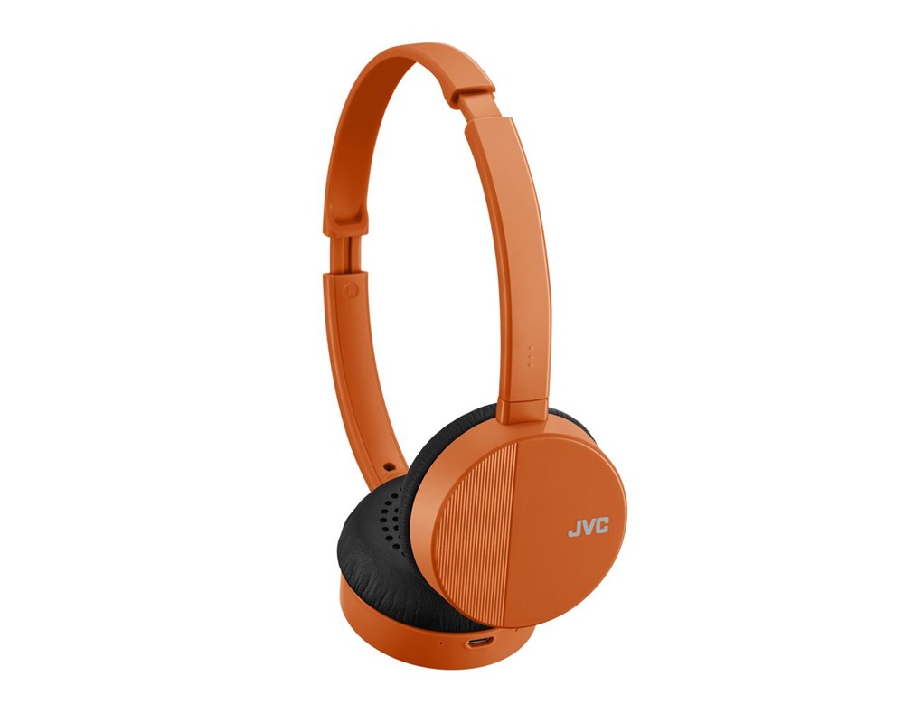 JVC HA-S24W-D Bluetooth narancs fejhallgató