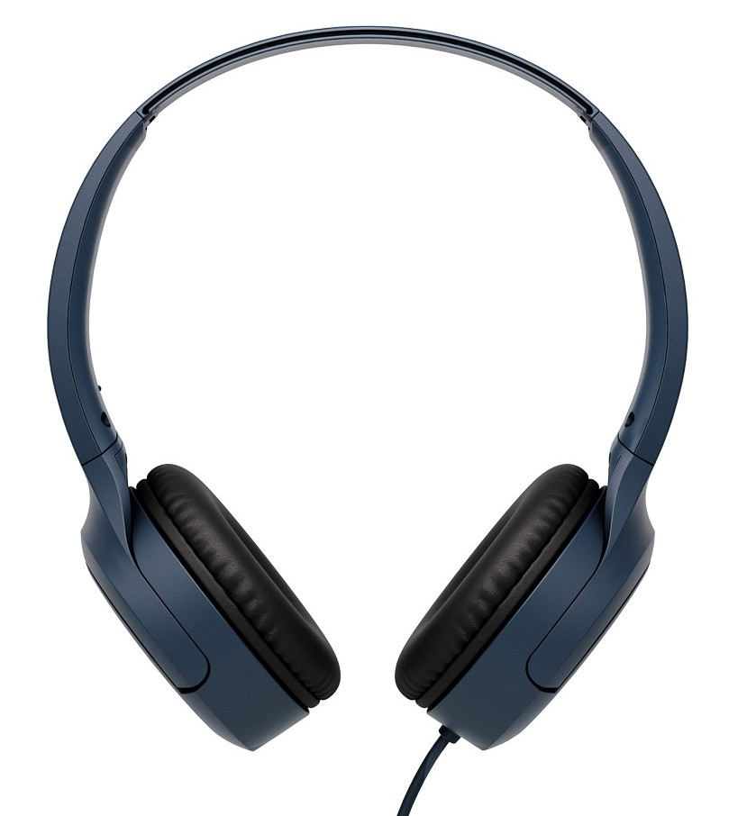 JVC HA-S33UC-A USB-C vezetékes kék mikrofonos fejhallgató