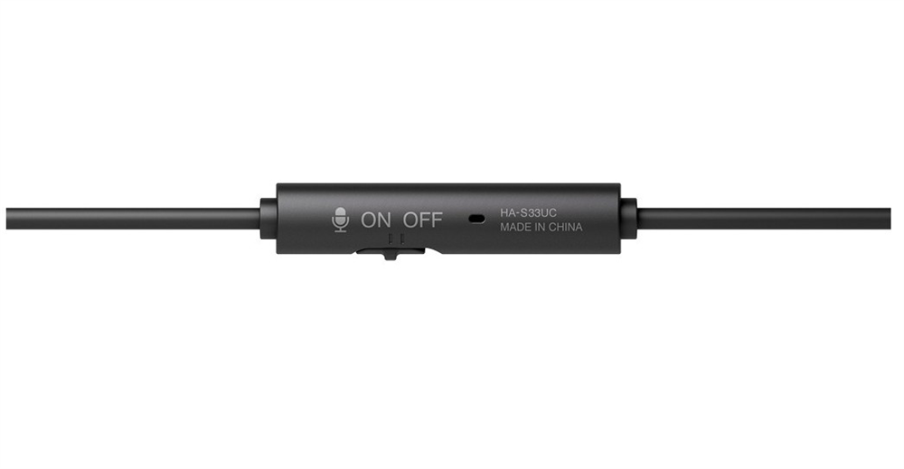 JVC HA-S33UC-B USB-C vezetékes fekete mikrofonos fejhallgató