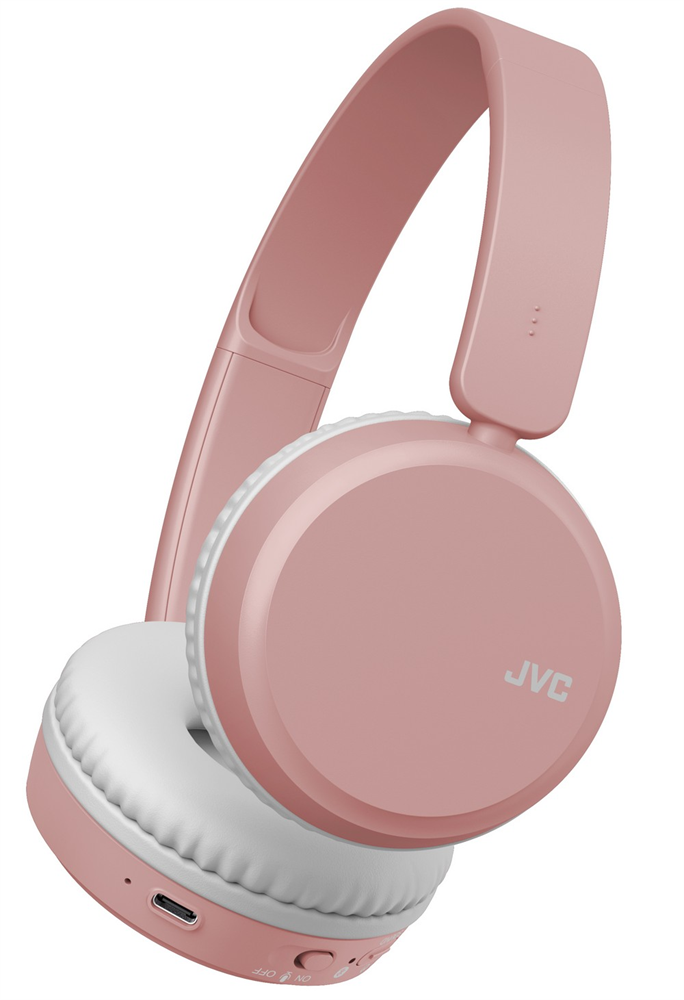JVC HA-S36W-P-U púder rózsaszín Bluetooth fejhallgató