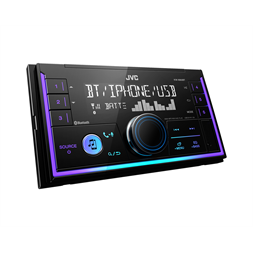 JVC KW-X850BT 2DIN Bluetooth/USB/AUX mechanika nélküli autóhifi fejegység (Újszerű)