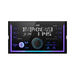 JVC KW-X850BT 2DIN Bluetooth/USB/AUX mechanika nélküli autóhifi fejegység (Újszerű)