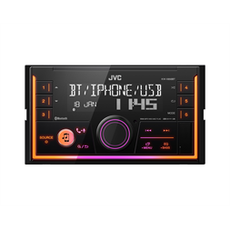 JVC KW-X850BT 2DIN Bluetooth/USB/AUX mechanika nélküli autóhifi fejegység (Újszerű)