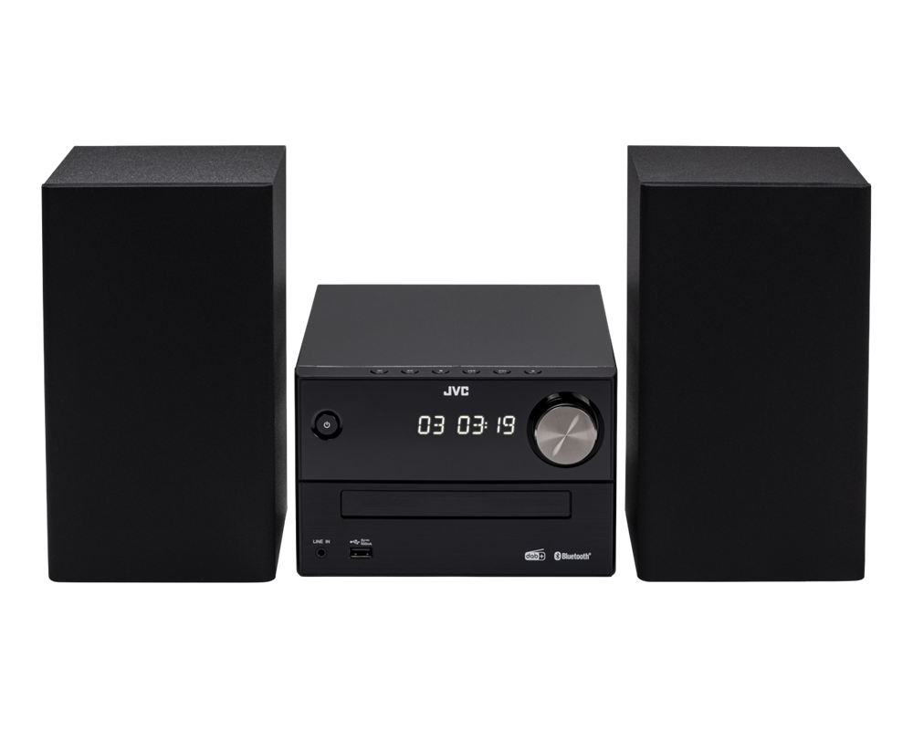 JVC UX-C25DAB fekete mikro hifi