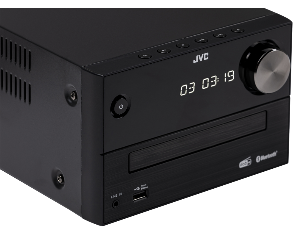 JVC UX-C25DAB fekete mikro hifi