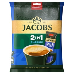 Jacobs 2in1 10x12,4g instant kávékeverék csomag