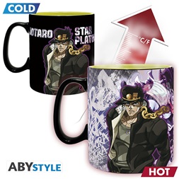 JoJo`s Bizarre Adventure "Jotaro & Dio" 460ml hőre változó bögre