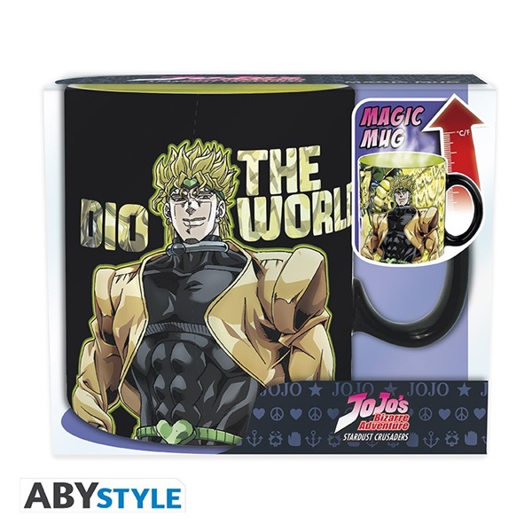 JoJo`s Bizarre Adventure "Jotaro & Dio" 460ml hőre változó bögre