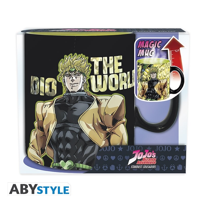 JoJo`s Bizarre Adventure "Jotaro & Dio" 460ml hőre változó bögre