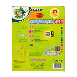 Jolly Airbrush Fun 12 patronos airbrush készlet