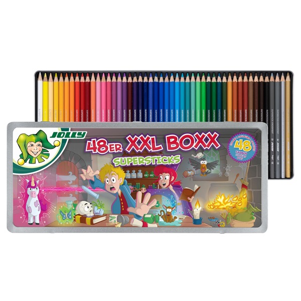 Jolly Superstick Kinderfest XXL 48 darabos színesceruza készlet