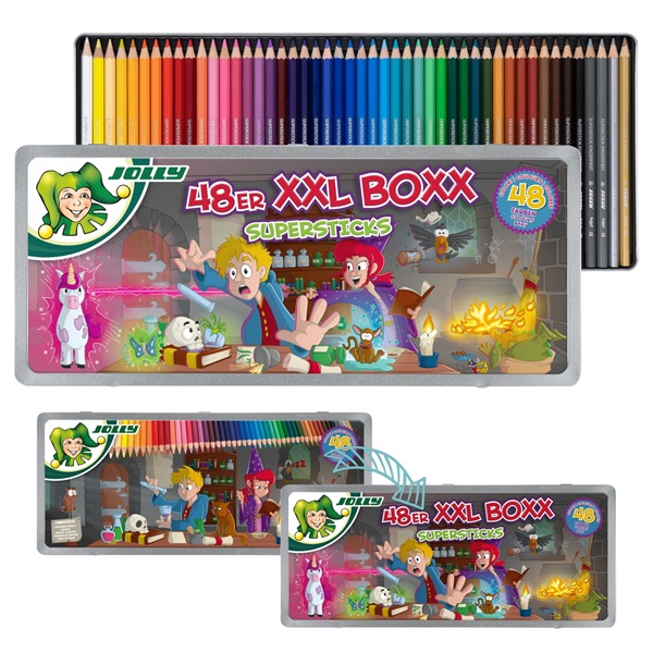 Jolly Superstick Kinderfest XXL 48 darabos színesceruza készlet