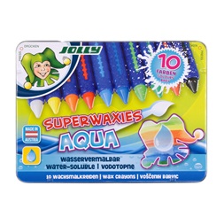 Jolly Superwaxies Aquarell 10 darabos zsírkréta készlet