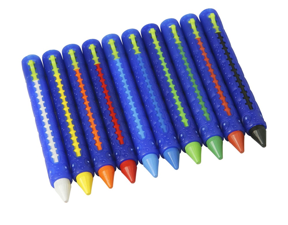 Jolly Superwaxies Aquarell 10 darabos zsírkréta készlet