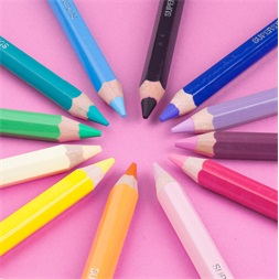 Jolly X-Big Candy Colours 12 darabos extra vastag színesceruza készlet