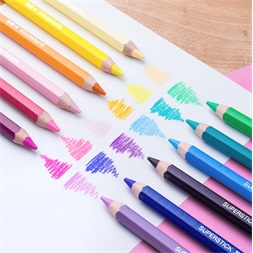 Jolly X-Big Candy Colours 12 darabos extra vastag színesceruza készlet