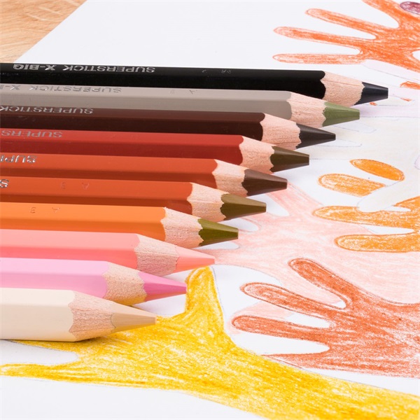 Jolly X-Big Skin Tones extra vastag 10 darabos színesceruza készlet