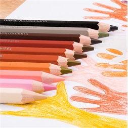 Jolly X-Big Skin Tones extra vastag 10 darabos színesceruza készlet