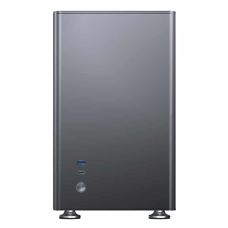 Jonsbo A4 ITX szürke edzett üveg ház