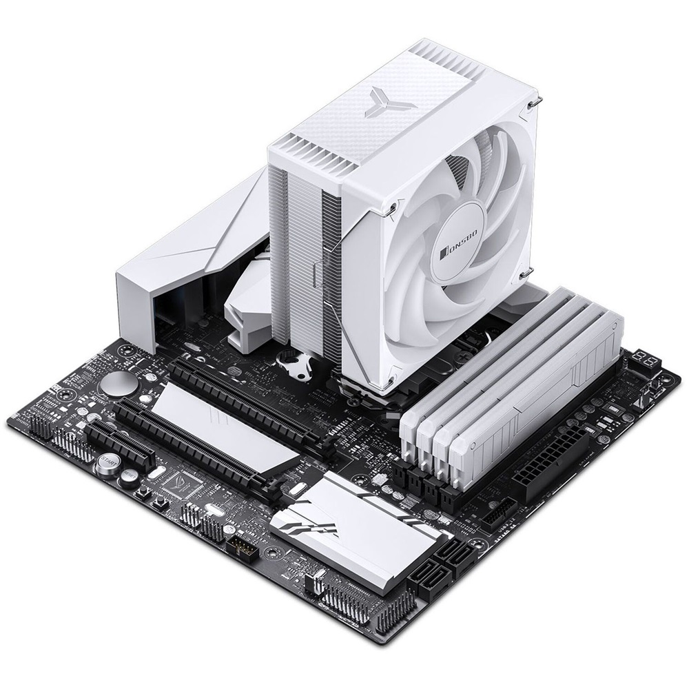 Jonsbo CR-1000MAX 120mm RGB fehér processzor hűtő