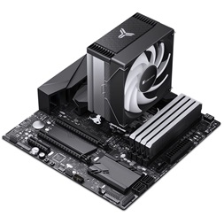Jonsbo CR-1000MAX 120mm RGB fekete processzor hűtő
